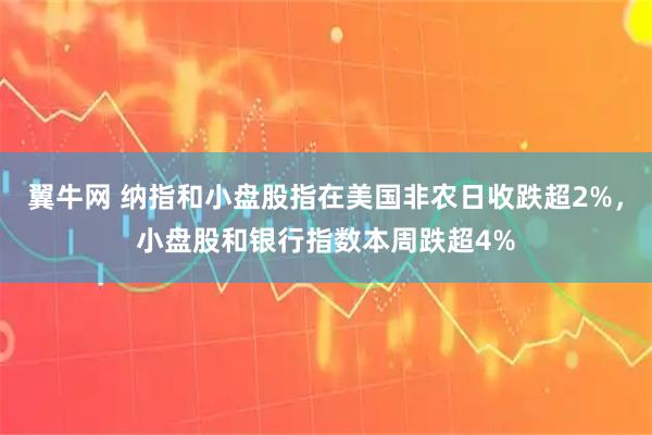 翼牛网 纳指和小盘股指在美国非农日收跌超2%，小盘股和银行指数本周跌超4%