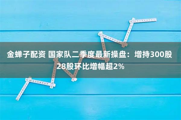 金蝉子配资 国家队二季度最新操盘：增持300股 28股环比增幅超2%